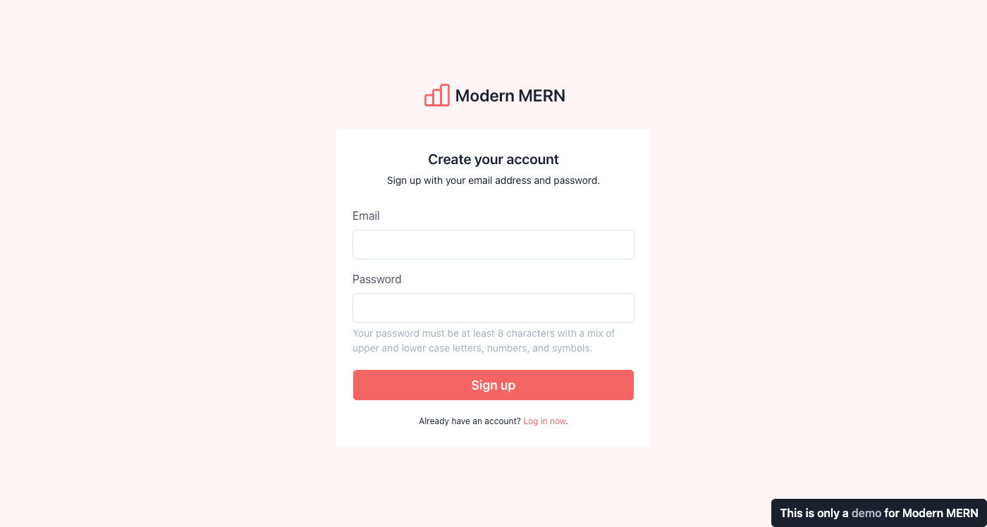 Node.js SaaS Starter kit signup